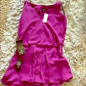 Bebe NWT XS /TP drop waist dress